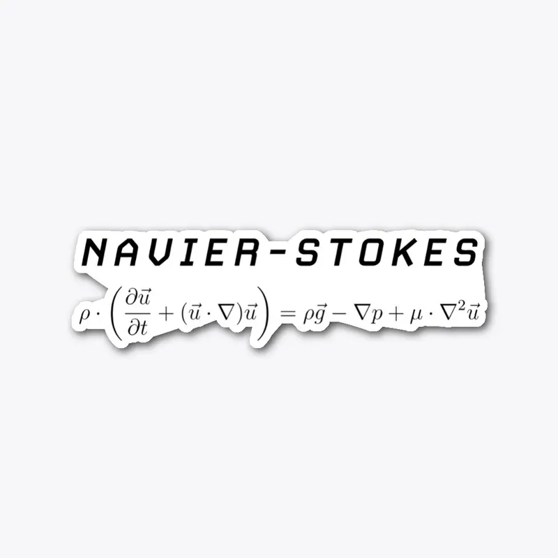 Navier-Stokes Sticker